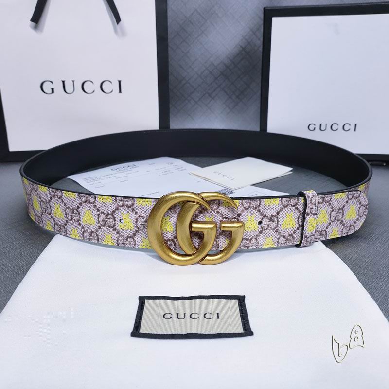 Gucci belt 38mmX80-125cm lb (10)