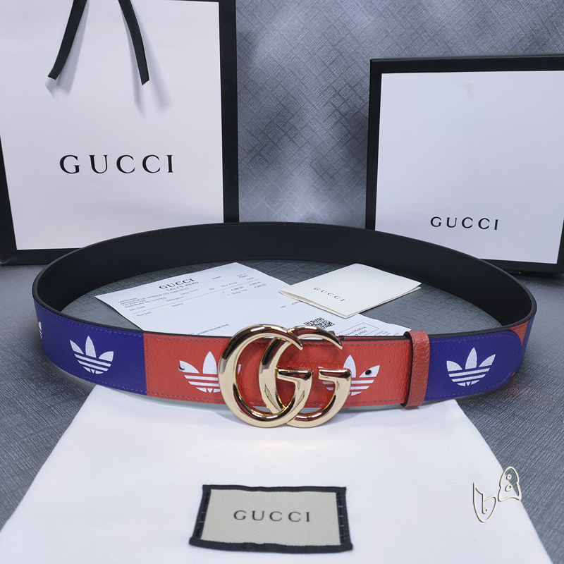 Gucci belt 38mmX80-125cm lb (10)