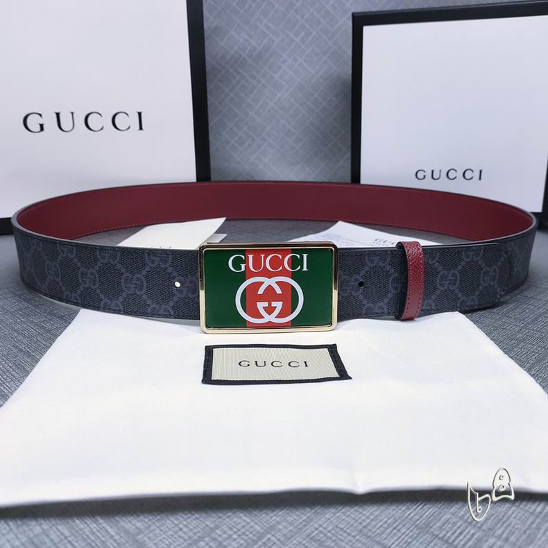 Gucci belt 38mmX80-125cm lb (10)