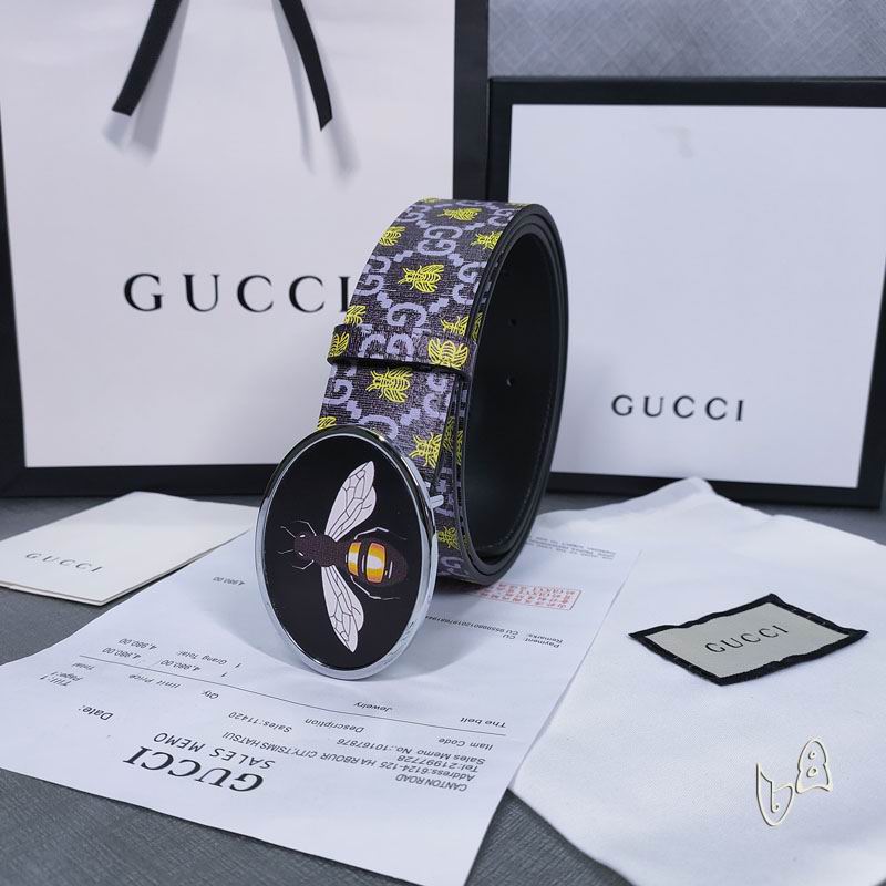 Gucci belt 38mmX80-125cm lb (11)