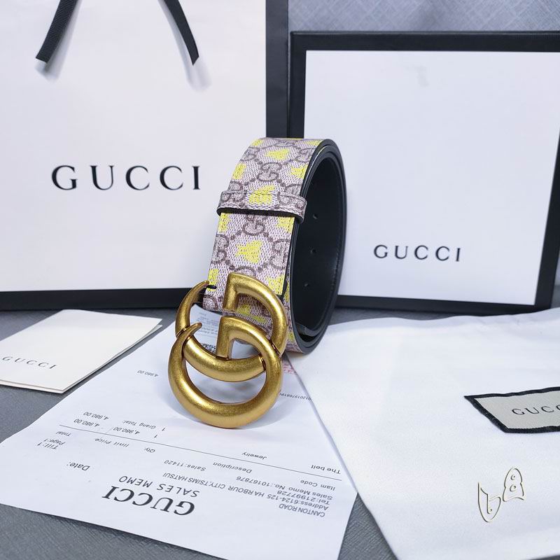 Gucci belt 38mmX80-125cm lb (11)