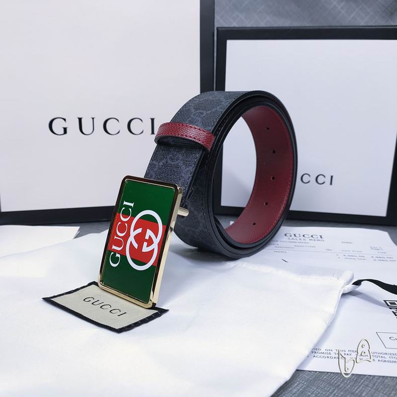 Gucci belt 38mmX80-125cm lb (11)