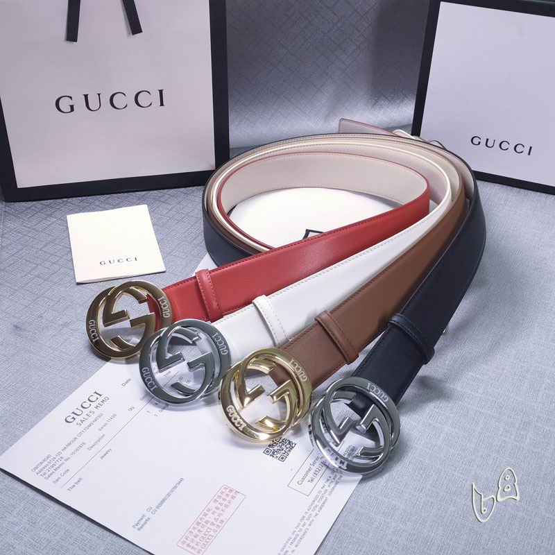 Gucci belt 38mmX80-125cm lb (13)