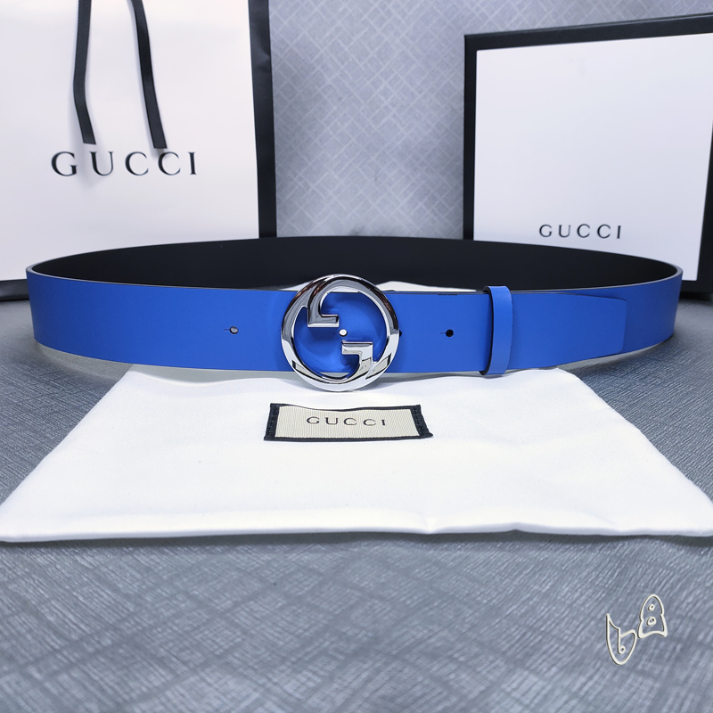 Gucci belt 38mmX80-125cm lb (13)