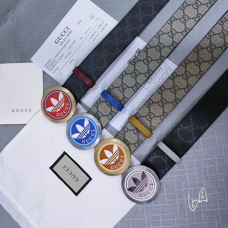 Gucci belt 38mmX80-125cm lb (13)