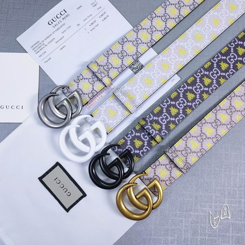 Gucci belt 38mmX80-125cm lb (13)