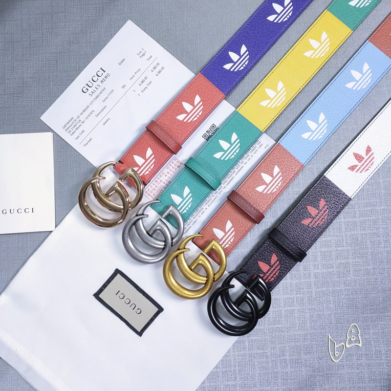 Gucci belt 38mmX80-125cm lb (13)