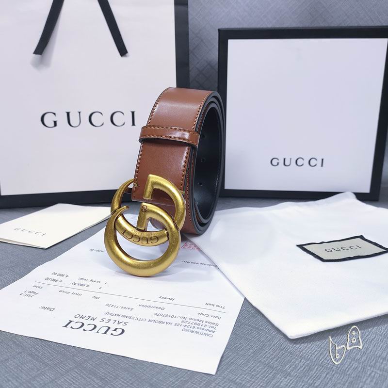 Gucci belt 38mmX80-125cm lb (14)