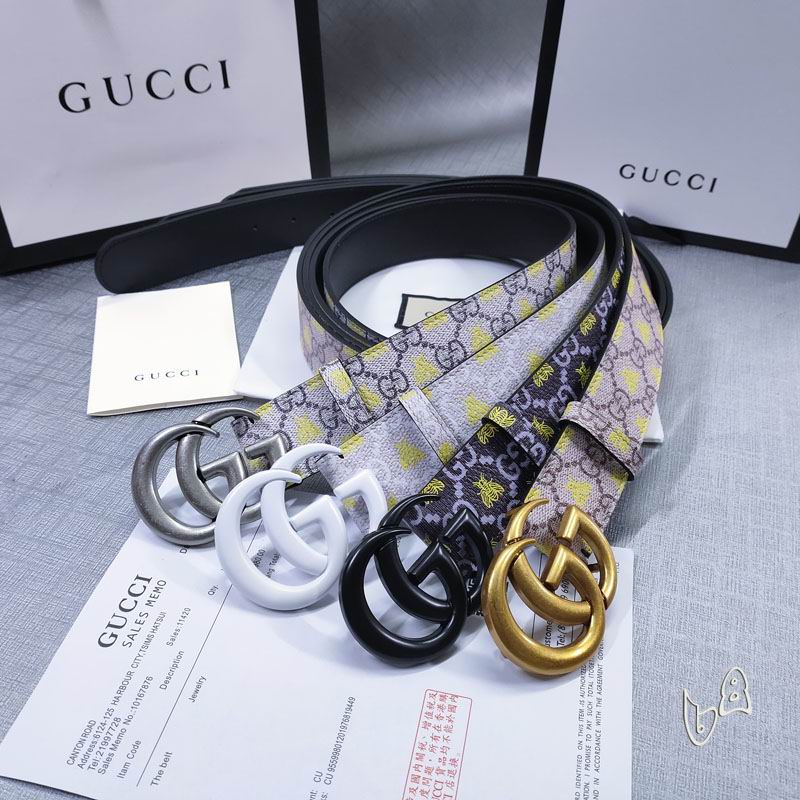 Gucci belt 38mmX80-125cm lb (14)