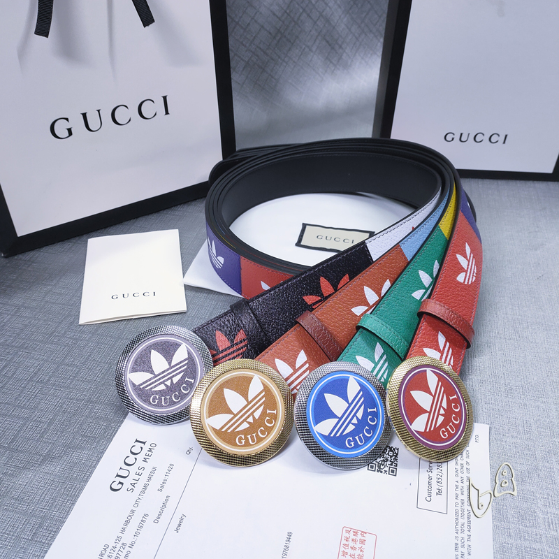 Gucci belt 38mmX80-125cm lb (14)
