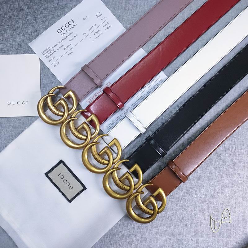 Gucci belt 38mmX80-125cm lb (16)