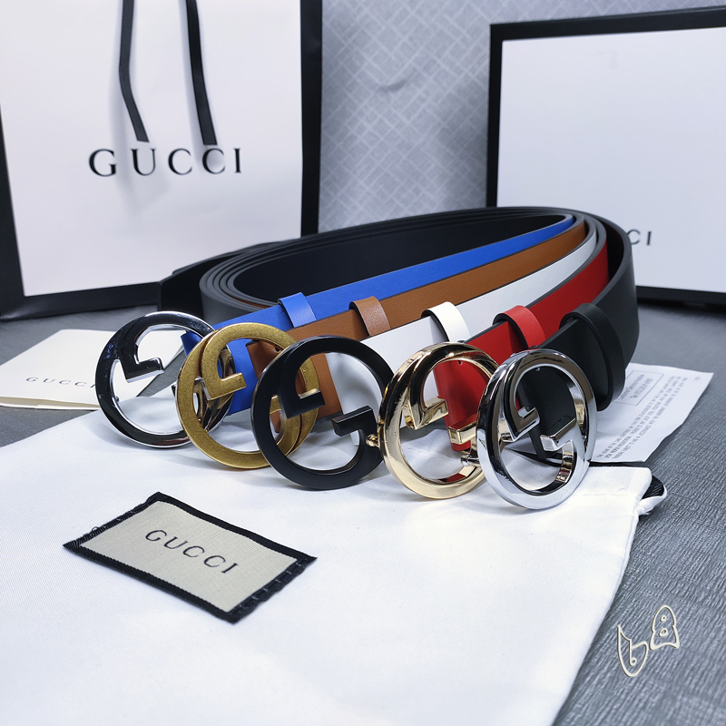 Gucci belt 38mmX80-125cm lb (17)