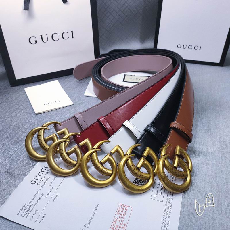 Gucci belt 38mmX80-125cm lb (17)