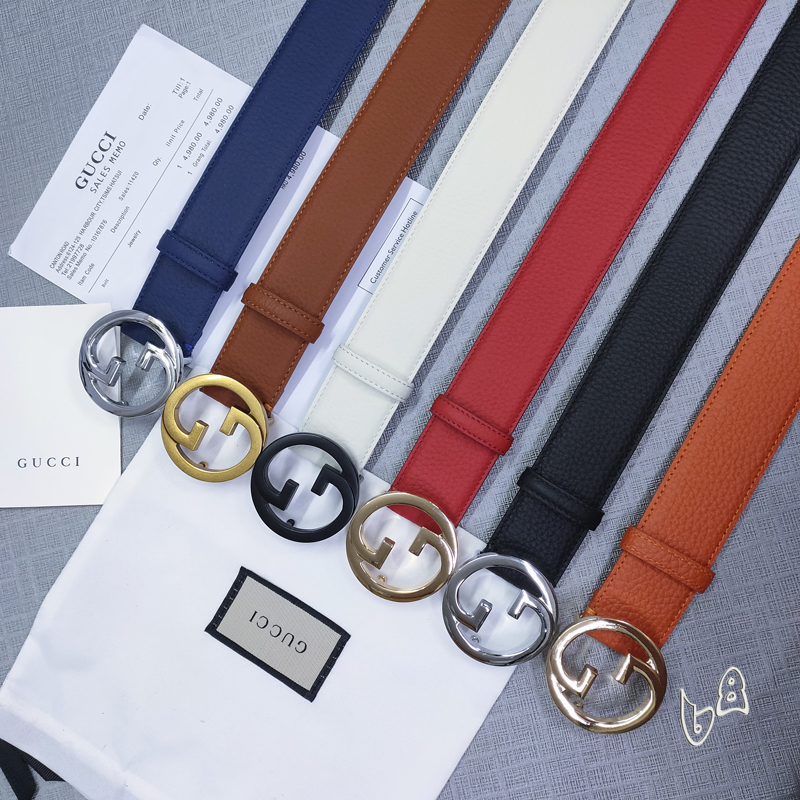 Gucci belt 38mmX80-125cm lb (19)