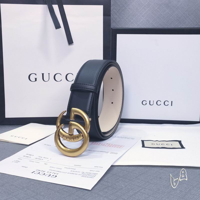 Gucci belt 38mmX80-125cm lb (2)