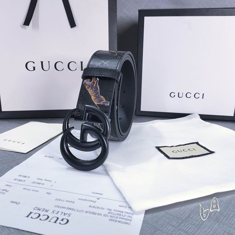 Gucci belt 38mmX80-125cm lb (2)