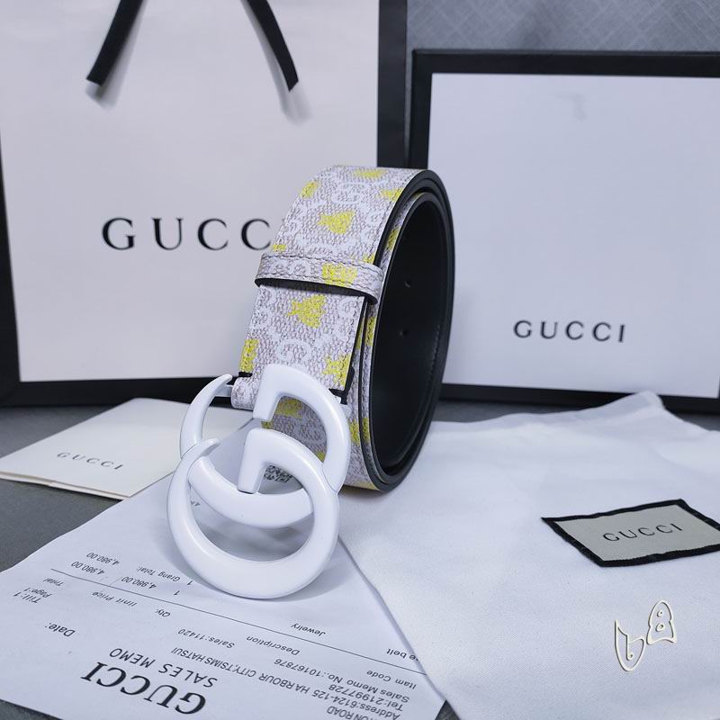 Gucci belt 38mmX80-125cm lb (2)