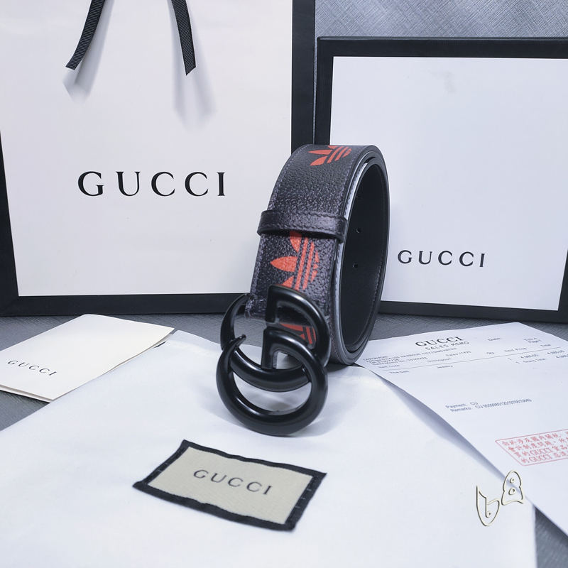 Gucci belt 38mmX80-125cm lb (2)