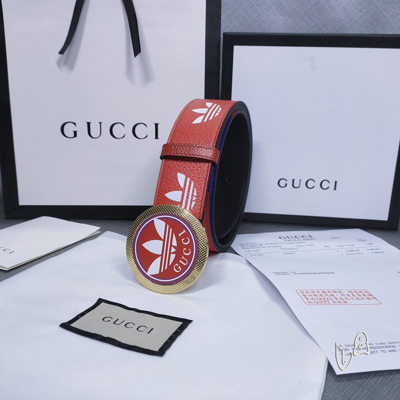 Gucci belt 38mmX80-125cm lb (2)