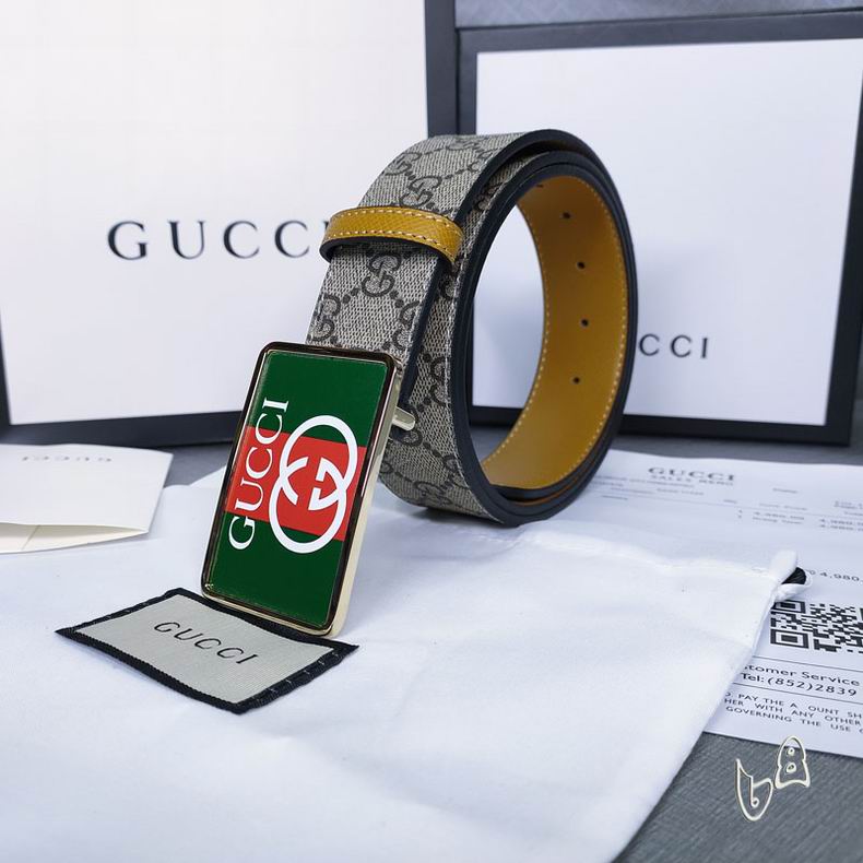 Gucci belt 38mmX80-125cm lb (2)