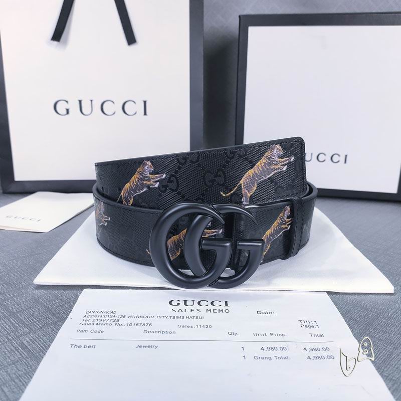 Gucci belt 38mmX80-125cm lb (3)
