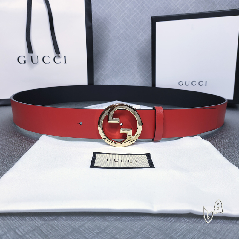 Gucci belt 38mmX80-125cm lb (4)