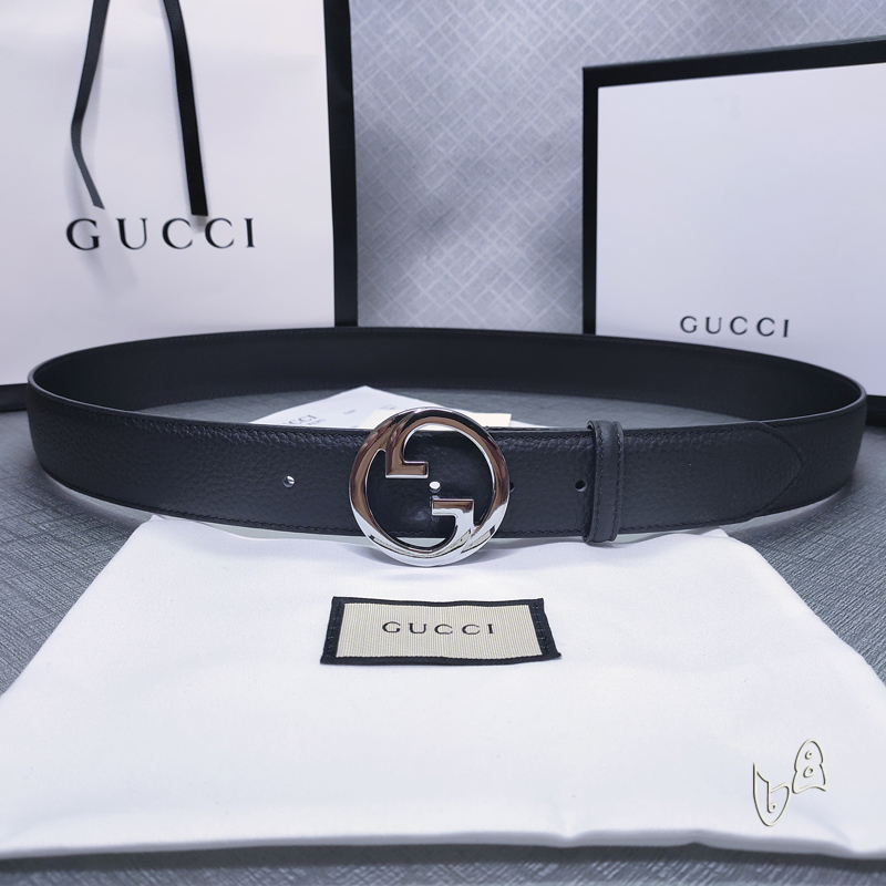 Gucci belt 38mmX80-125cm lb (4)