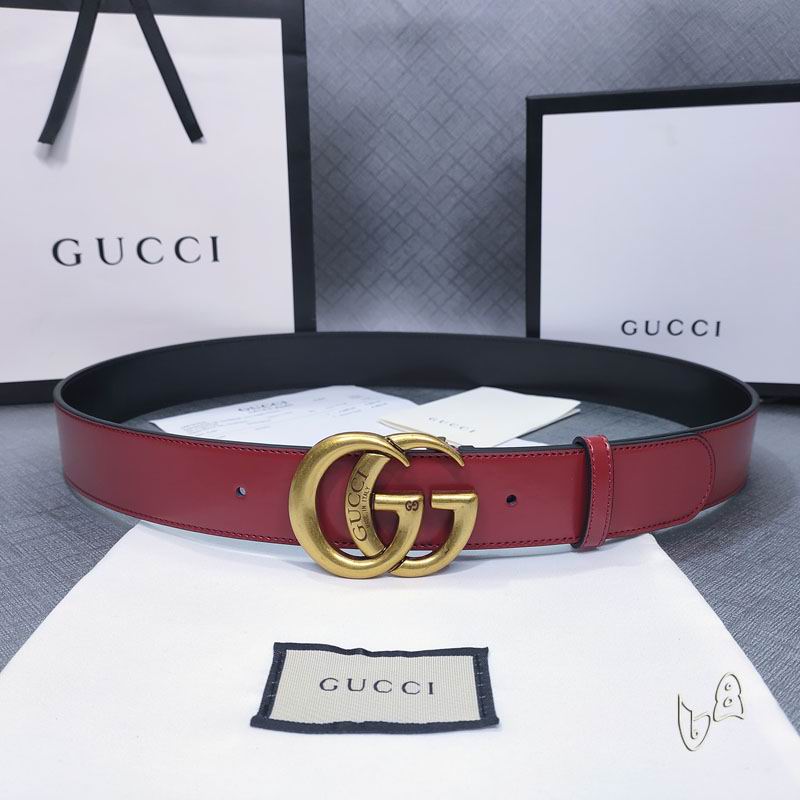 Gucci belt 38mmX80-125cm lb (4)