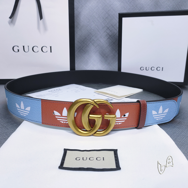Gucci belt 38mmX80-125cm lb (4)