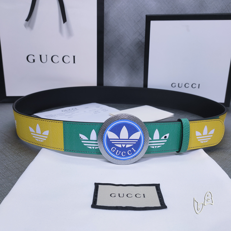 Gucci belt 38mmX80-125cm lb (4)