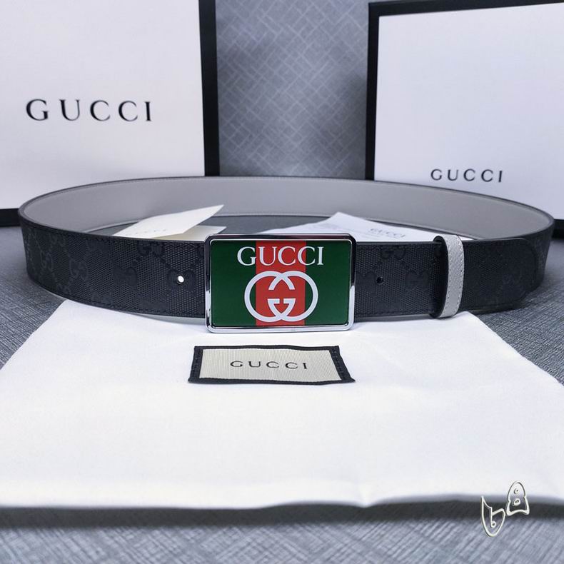Gucci belt 38mmX80-125cm lb (4)