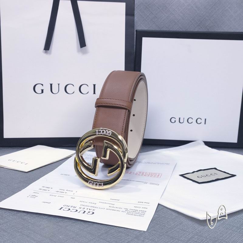 Gucci belt 38mmX80-125cm lb (5)