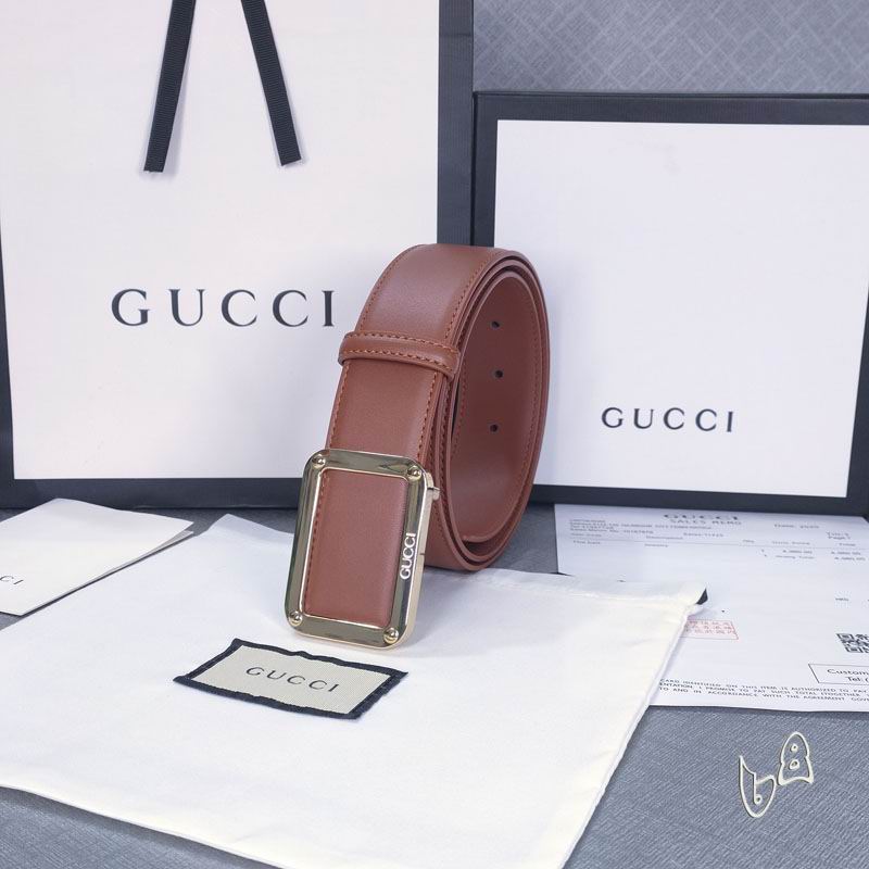 Gucci belt 38mmX80-125cm lb (5)