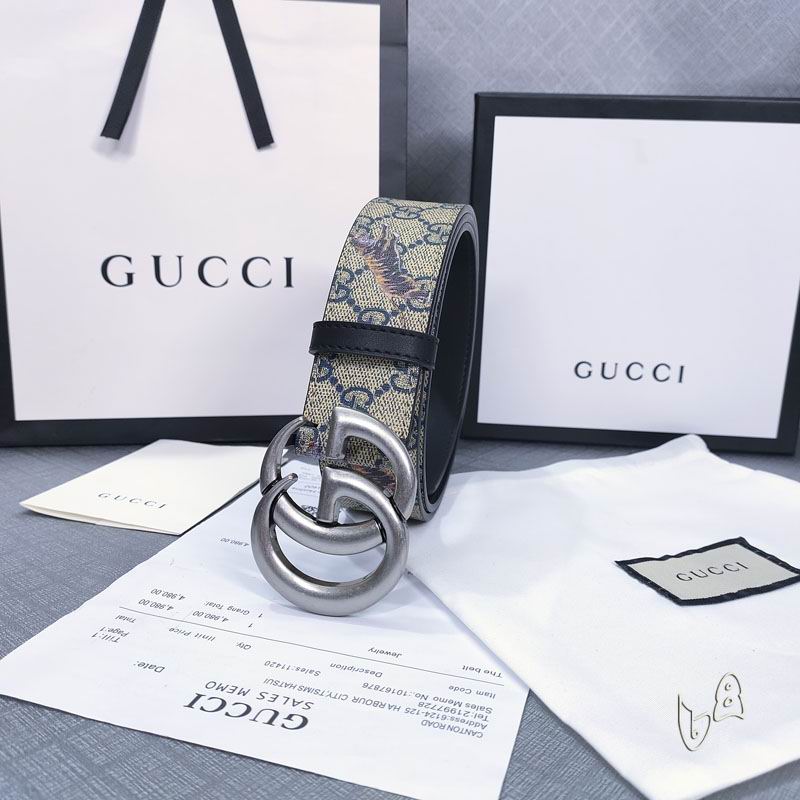 Gucci belt 38mmX80-125cm lb (5)