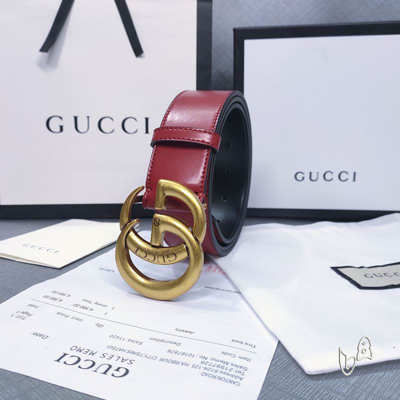 Gucci belt 38mmX80-125cm lb (5)