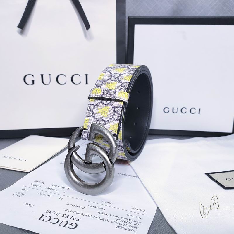 Gucci belt 38mmX80-125cm lb (5)