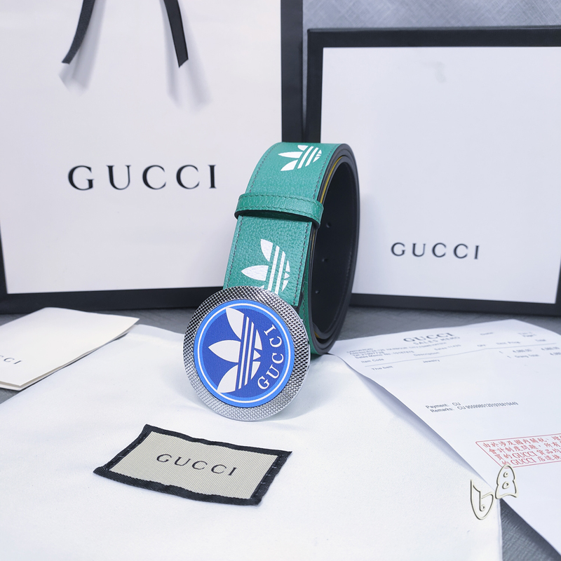 Gucci belt 38mmX80-125cm lb (5)