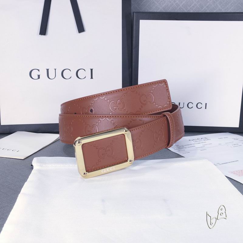 Gucci belt 38mmX80-125cm lb (6)