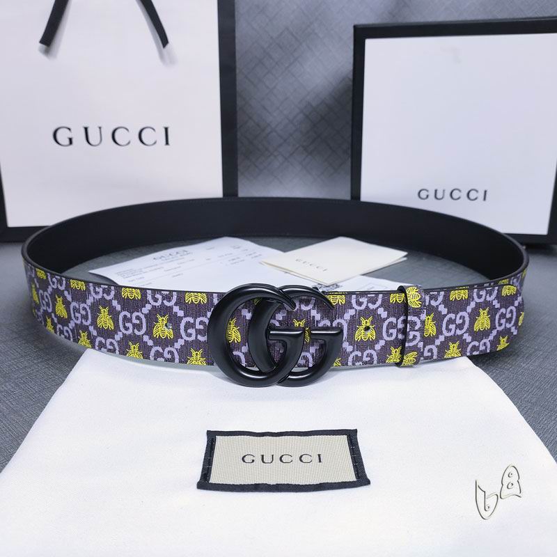 Gucci belt 38mmX80-125cm lb (7)