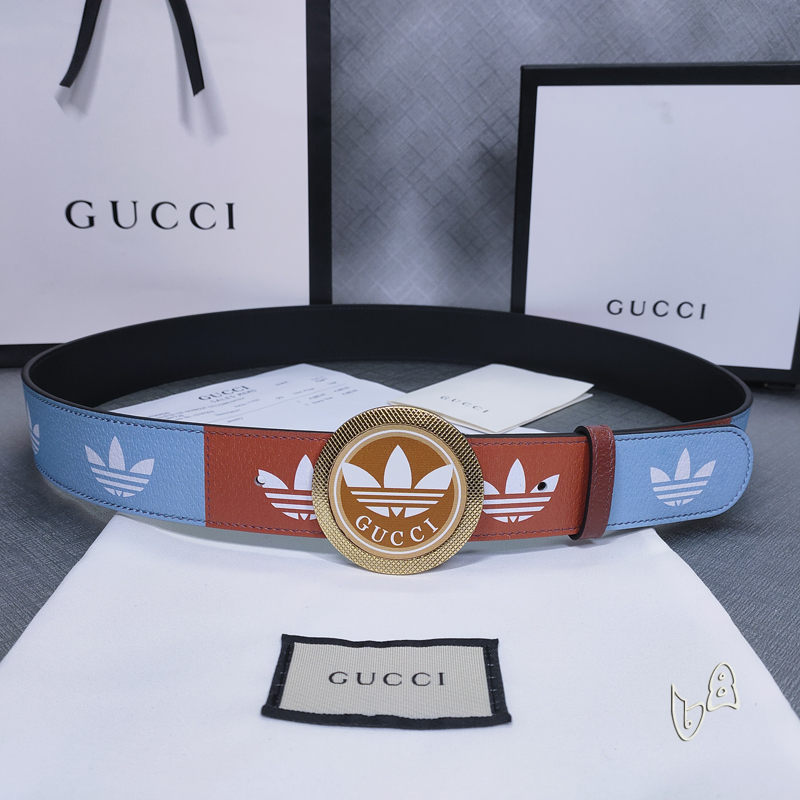 Gucci belt 38mmX80-125cm lb (7)