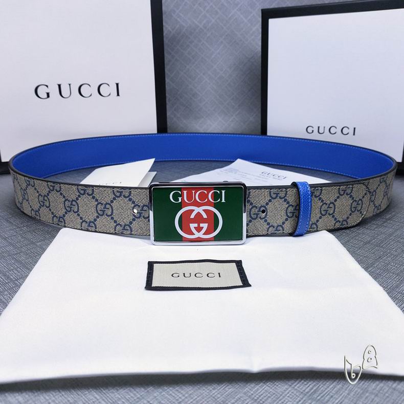 Gucci belt 38mmX80-125cm lb (7)