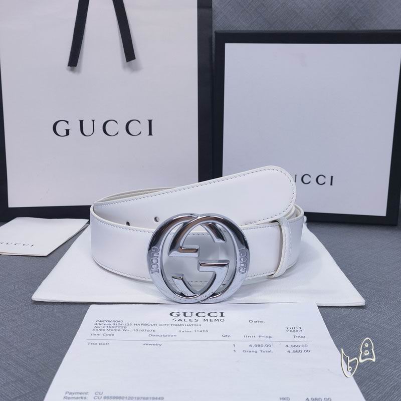 Gucci belt 38mmX80-125cm lb (8)