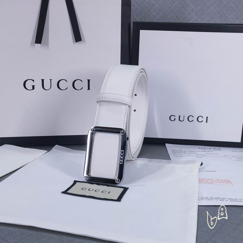 Gucci belt 38mmX80-125cm lb (8)