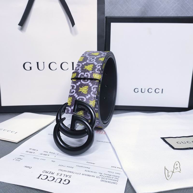 Gucci belt 38mmX80-125cm lb (8)