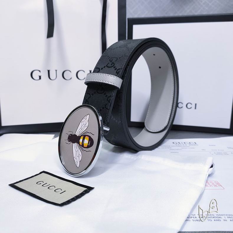 Gucci belt 38mmX80-125cm lb (8)