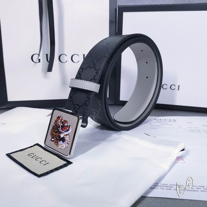 Gucci belt 38mmX80-125cm lb (8)