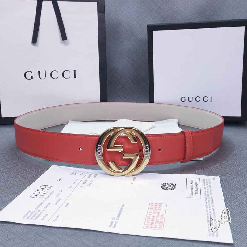 Gucci belt 38mmX80-125cm lb (9)