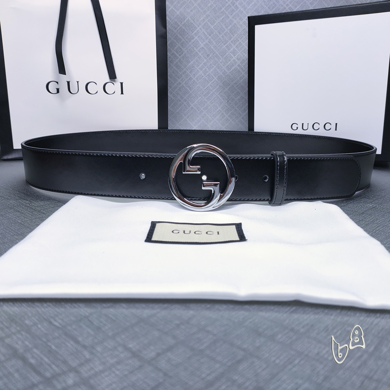 Gucci belt 38mmX80-125cm lb  (1)