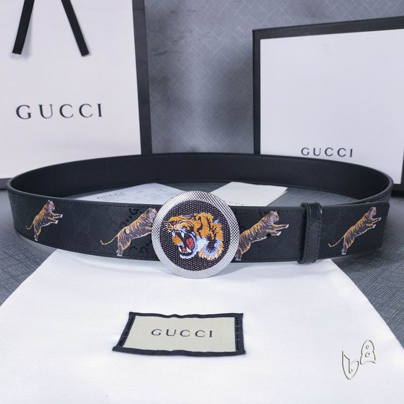 Gucci belt 38mmX80-125cm lb  (1)