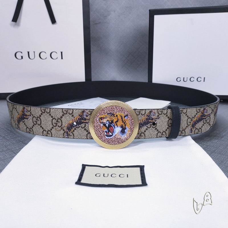 Gucci belt 38mmX80-125cm lb  (10)